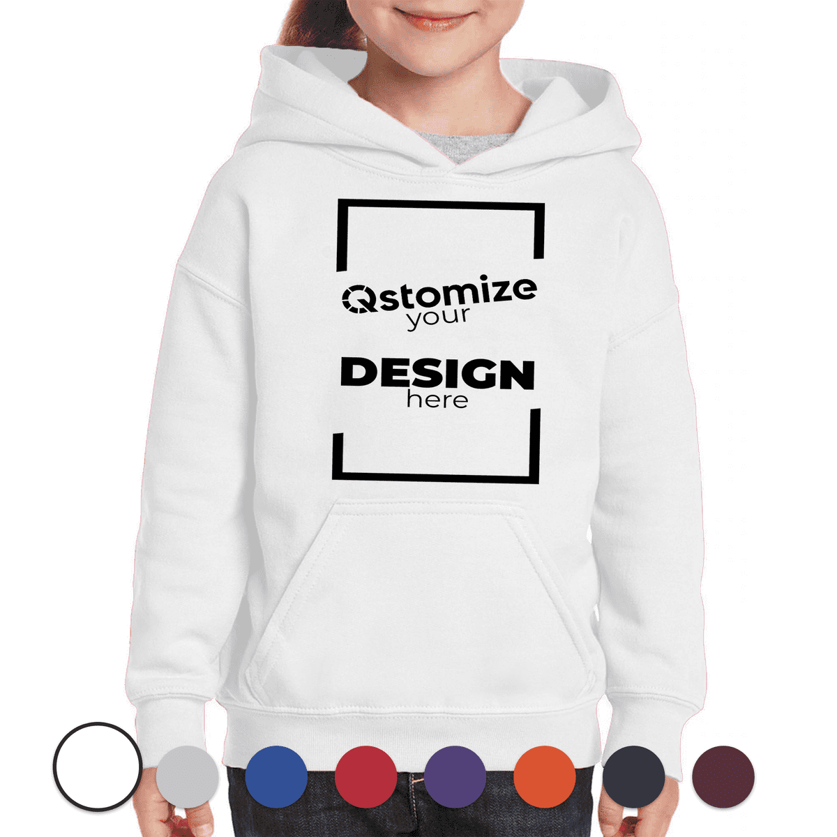 Gildan Heavy Blend™ Youth Hooded Sweatshirt - 18500B