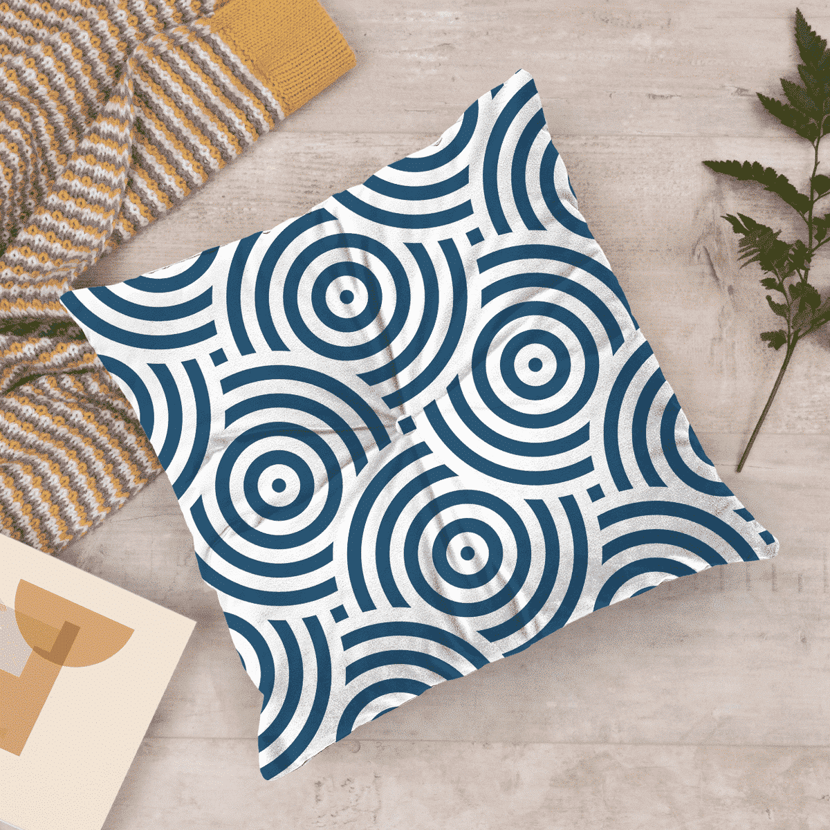 Tufted Floor Pillows