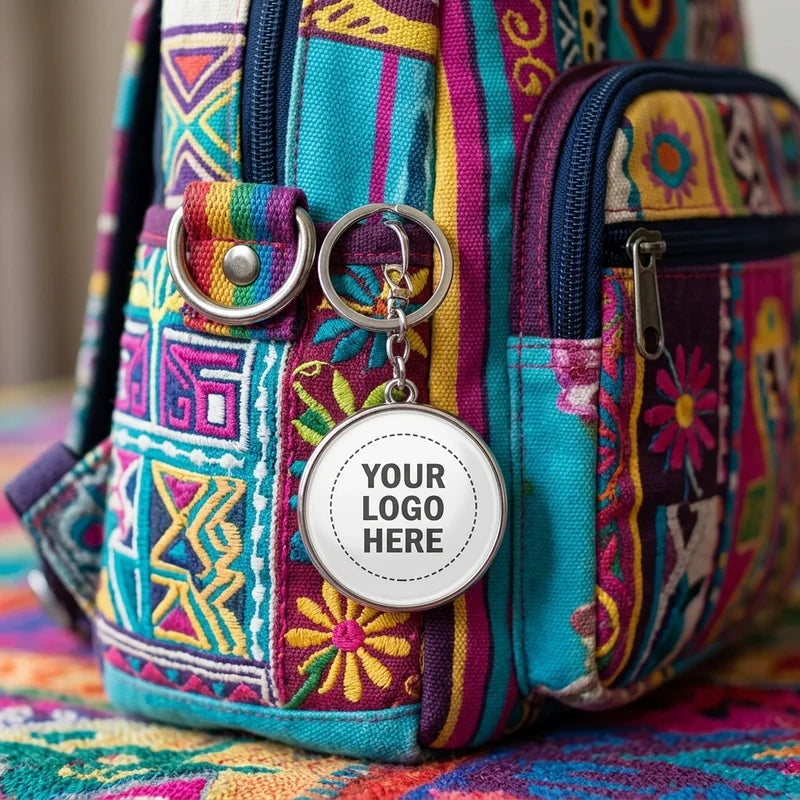 Enamel Pin Keychain