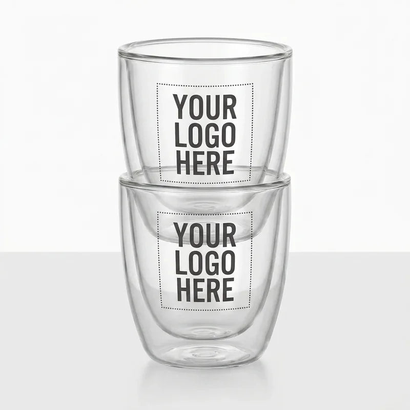 Glass Espresso Cups Set
