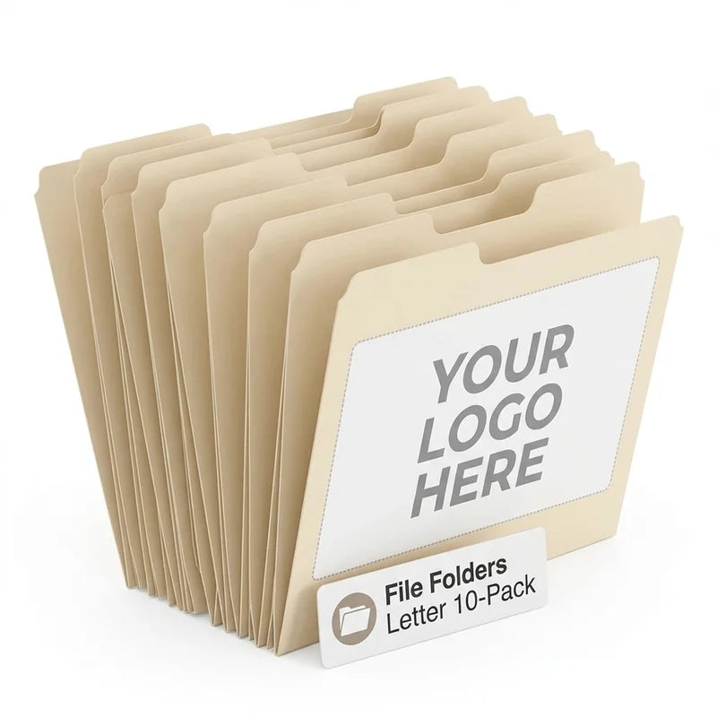 File Folders Letter 10-Pack