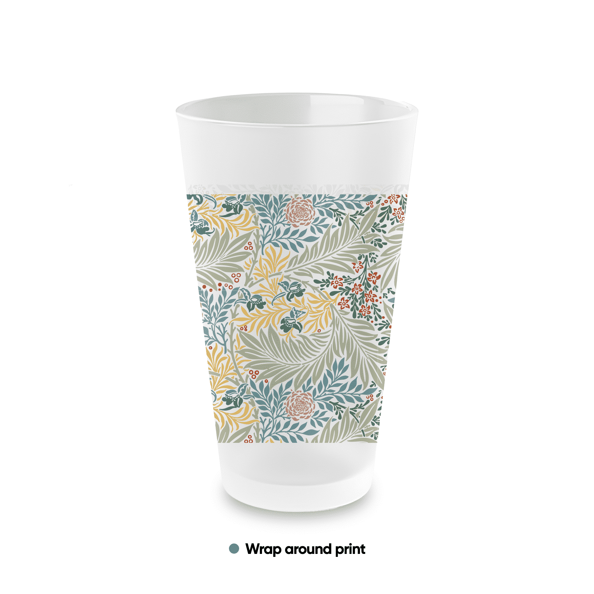 Frosted Pint Glass 16oz