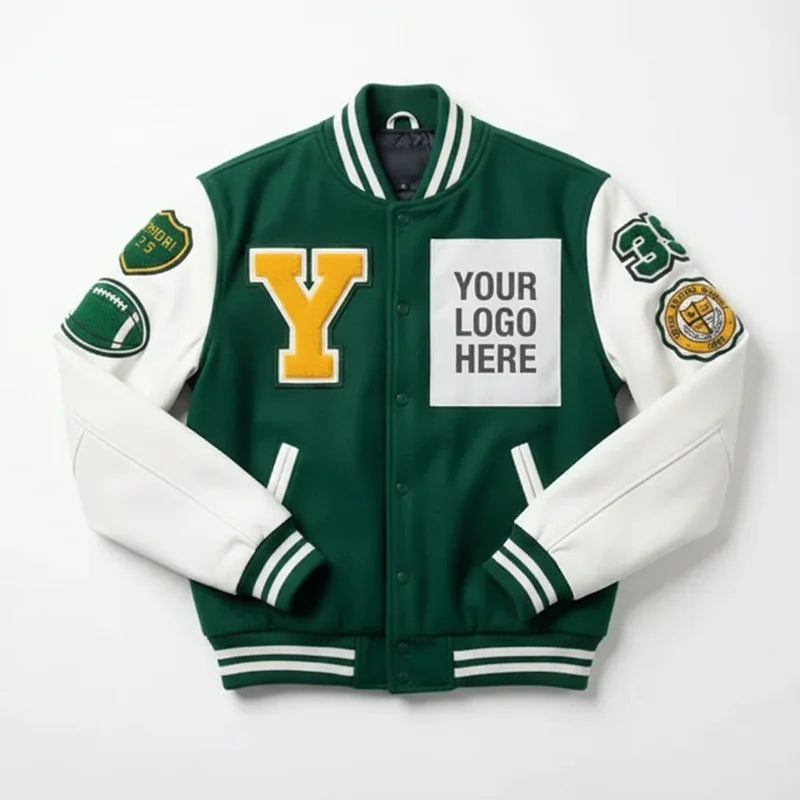 Varsity Jacket with Patches