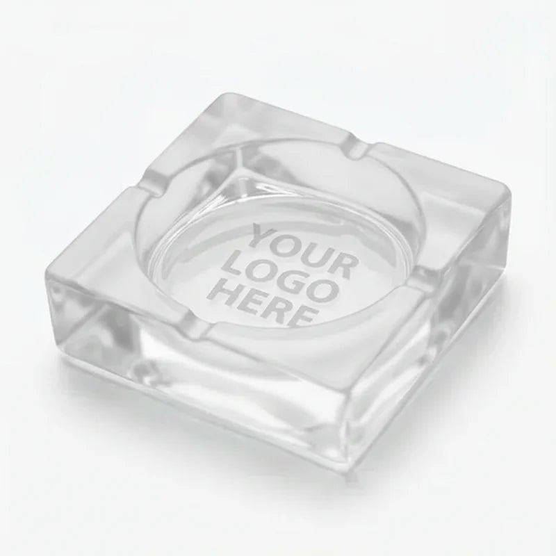 Glass Ashtray Square