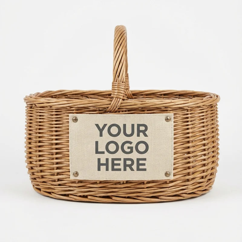 Wicker Gift Basket