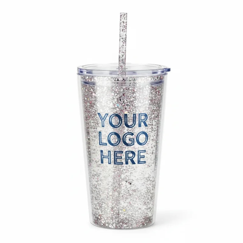 Glitter Acrylic Double-Wall Tumbler