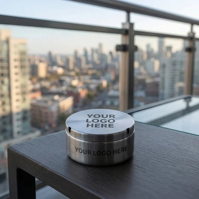 Windproof Metal Ashtray