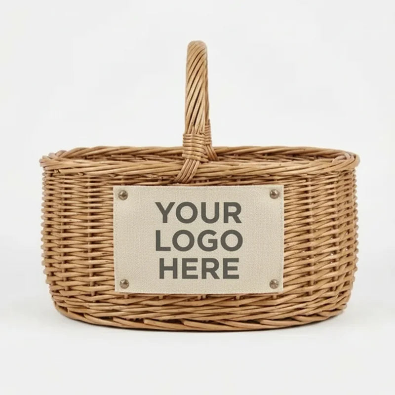 Wicker Gift Basket