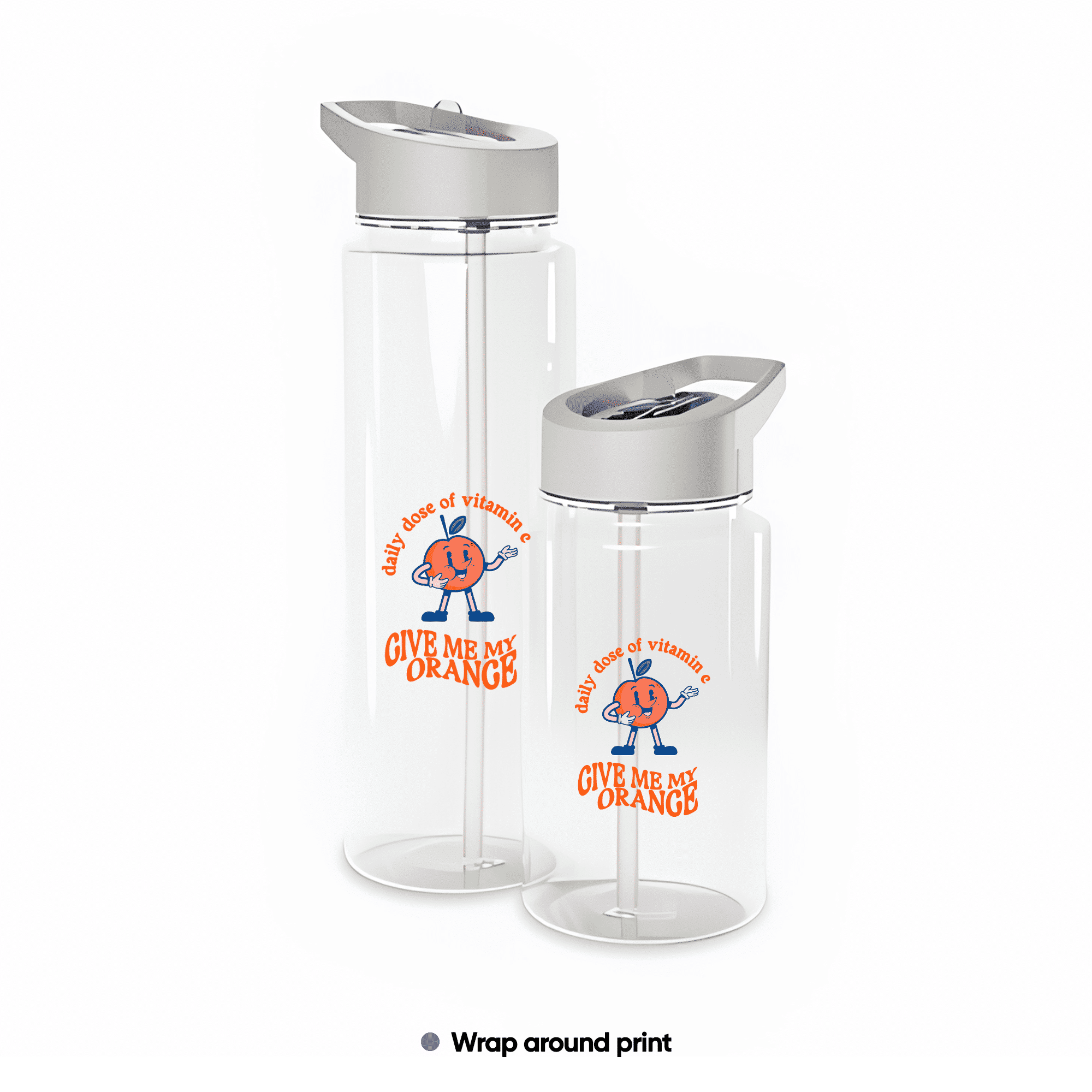 Clear Plastic Water Bottle