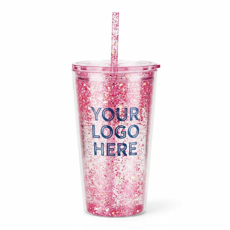 Glitter Acrylic Double-Wall Tumbler