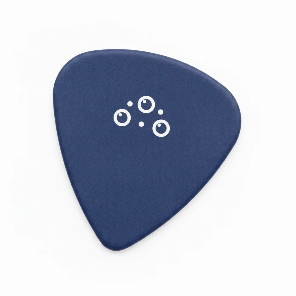 Round Triangle Delrin Guitar Picks