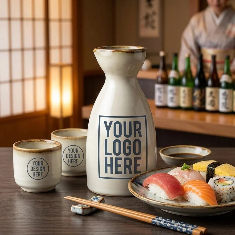Sake Set Ceramic