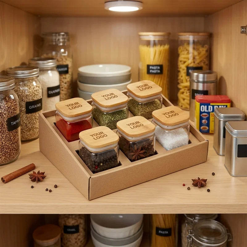 Spice Jar Set 6-Pack