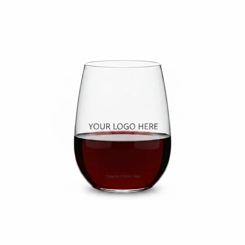 Stemless Egg Wine Tumbler 14oz