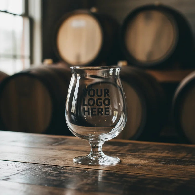 Trappist Tulip Beer Glass 12oz