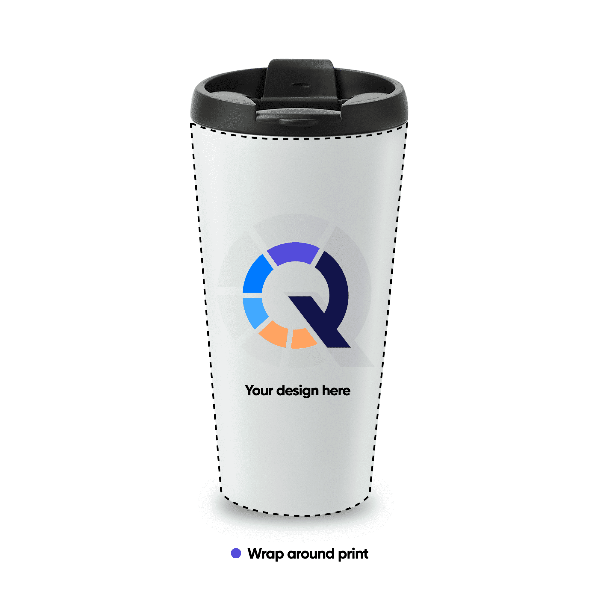 15oz Stainless Steel Travel Mug