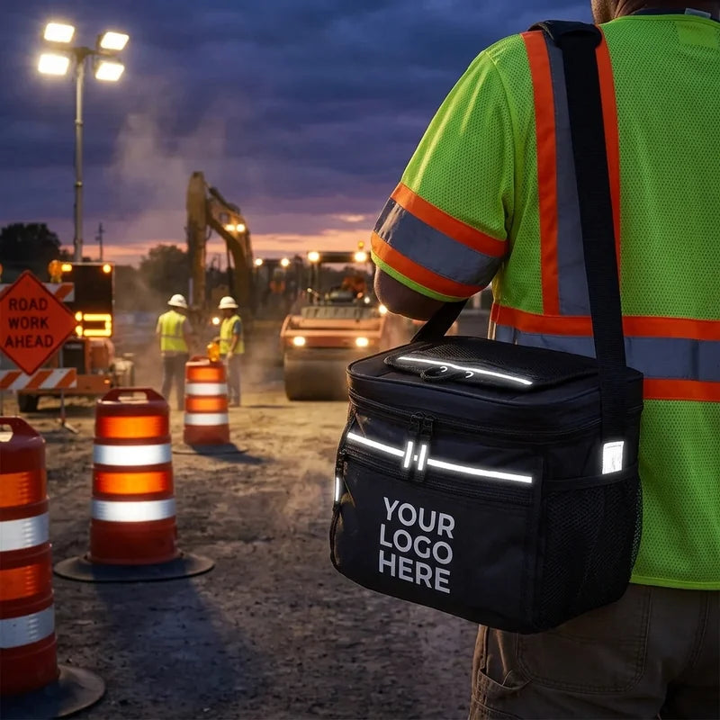 Twilight Reflector High-Visibility Safety Cooler
