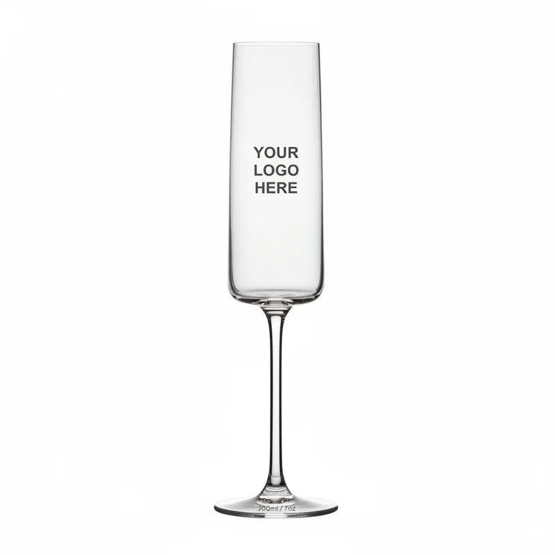 Wedding Crystal Champagne Flute 7oz