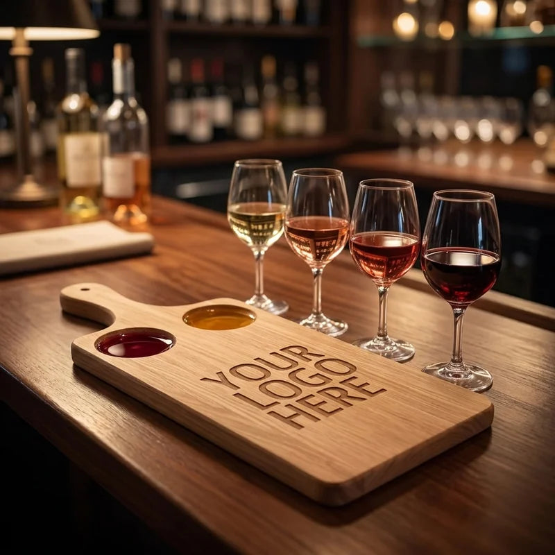Wine Flight Paddle/Tasting Board