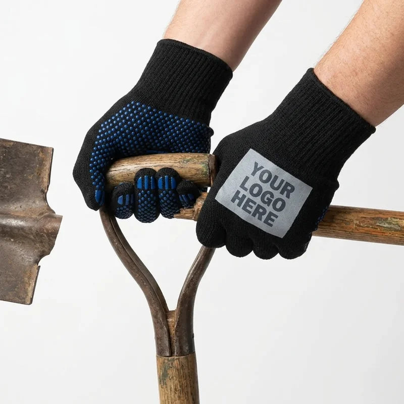 Work Gloves with Grip