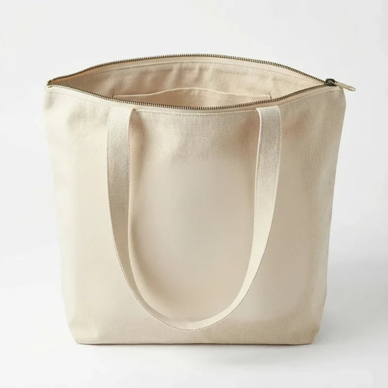 Zippered Tote Bag